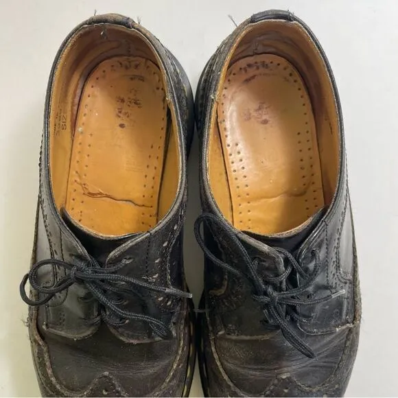 Dr Martens VTG Chunky Distressed Leather Wingtips‎ Shoes Sneakers