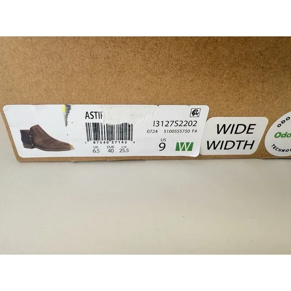 Dr. Scholl's Shoes Womens Astir Brown Faux Suede Ankle Booties Shoes NWT