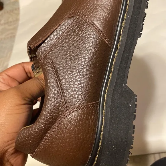 Dr Scholls WORK SHOES SIZE 7.5M  BROWN COLOR