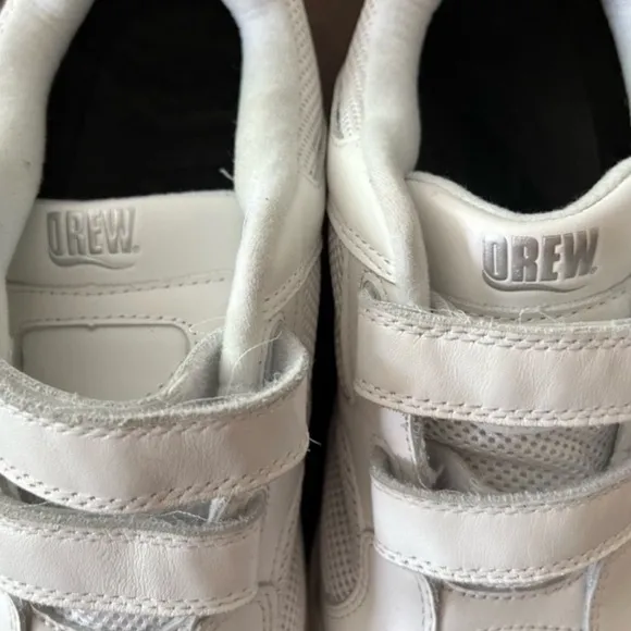 Drew Men's Lightning II V White Double Strap Sneakers Size 10.5