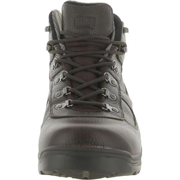 Drew Mens Rockford Brown Leather Waterproof High Top Work Boots Shoes NWOB