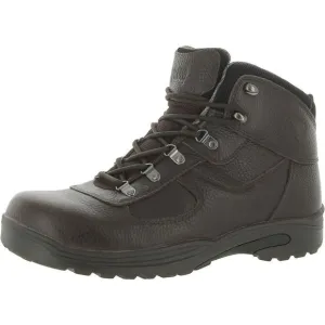 Drew Mens Rockford Brown Leather Waterproof High Top Work Boots Shoes NWOB