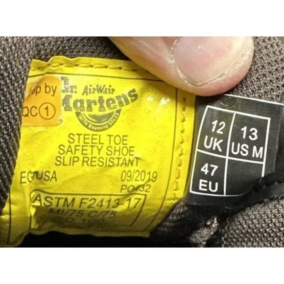 Dr. Martens Culvert SD Steel Toe Safety Slip Resistant Industrial Shoes