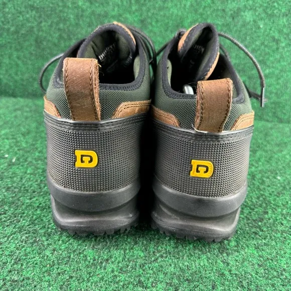Duluth Trading Mens Size 14 W Wide Capstone Brown Leather Work Shoes