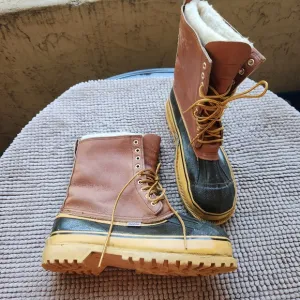 Dunham vintage steel shank boots size 9
