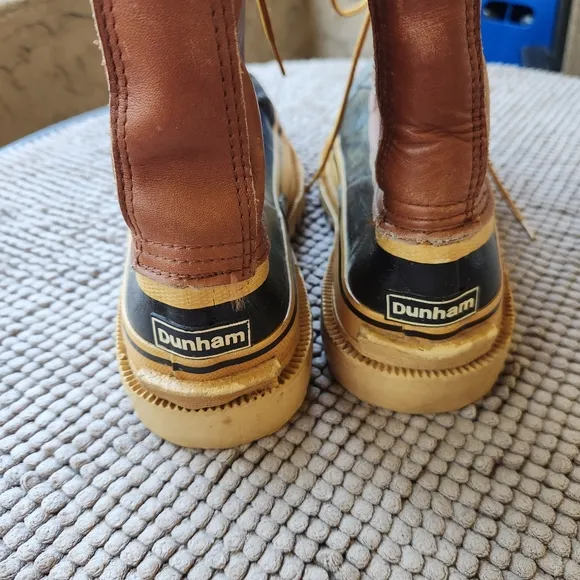 Dunham vintage steel shank boots size 9