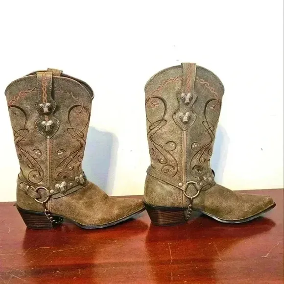 Durango &quot;Crush Heartbreak&quot; Boots SIZE 6.5 EUC