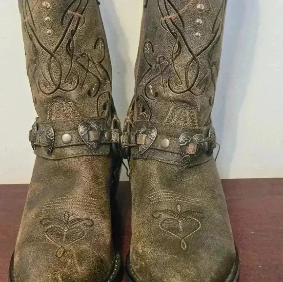 Durango &quot;Crush Heartbreak&quot; Boots SIZE 6.5 EUC