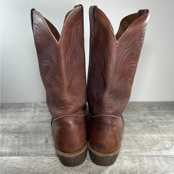 Durango FR204 Farm”N Ranch Wellington Western Cowboy Leather Men’s Boots Size 10
