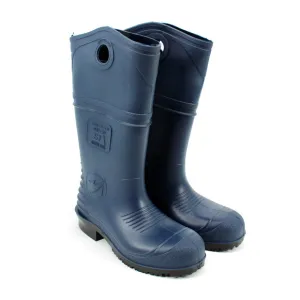 Durapro PVC Steel Toe Work Boots in Navy Blue Mens Size 5/Womens Size 7 NEW