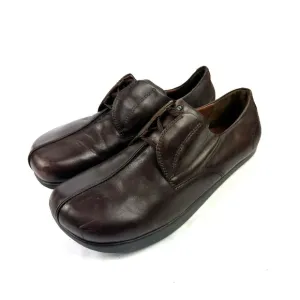 Earth Kalso Breeze Shoes 11 Dark Brown Leather Comfort Negative Heel Womens