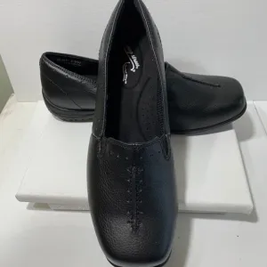 Easy street comfortable work shoes black 8ww