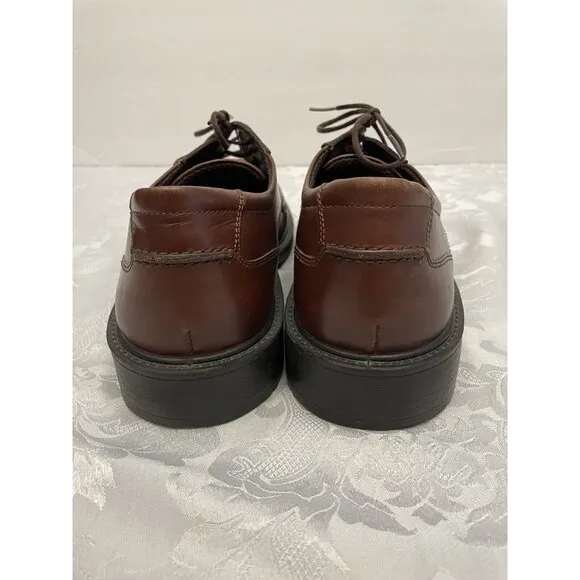 ECCO Boston Lace Up Mink Brown Dress Shoes Size‎ 45 11/11.5 Comfort