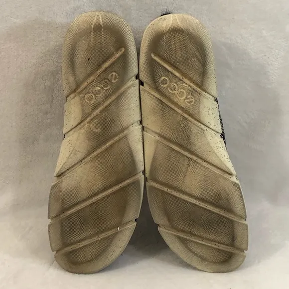 Ecco Danish Design Oreo Knit Running Walking Casual Sneaker Shoes Womens 40 US 9