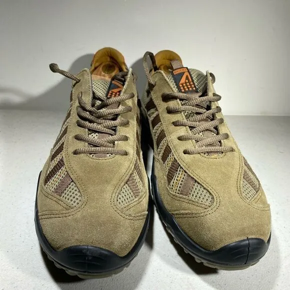 Ecco Hiking Shoes Mens Trail Walking Size 45 EU USA 11.5 Brown