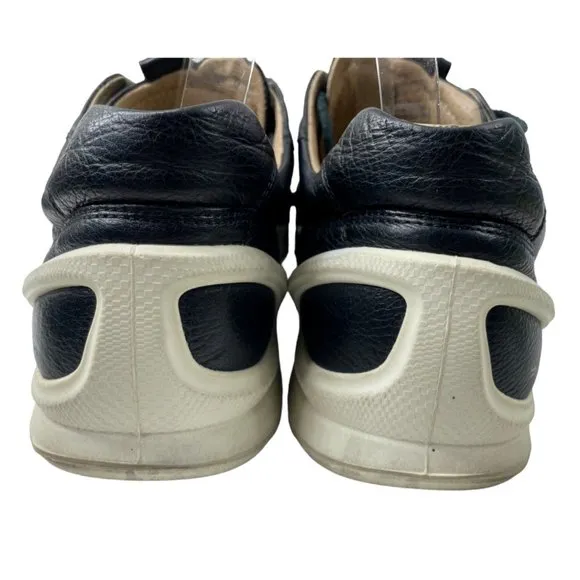 Ecco Men's Biom Black Yak Leather Casual Comfort Shoes Size EU 45/US 11-11.5