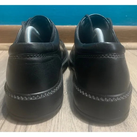 Ecco Oxford Men’s Size EU 40 US 6-6.5 Black Leather Lace Up Comfort Dress Shoes