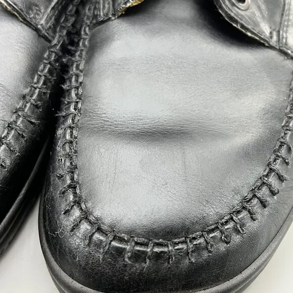 Ecco Seawalker Walking Shoes Men Size 10.5 US, 44 EU Black Leather Comfort Shoes