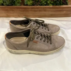 Ecco Soft 7 Sneakers Men's Leather Lace Up Comfort Shoes Size 42
