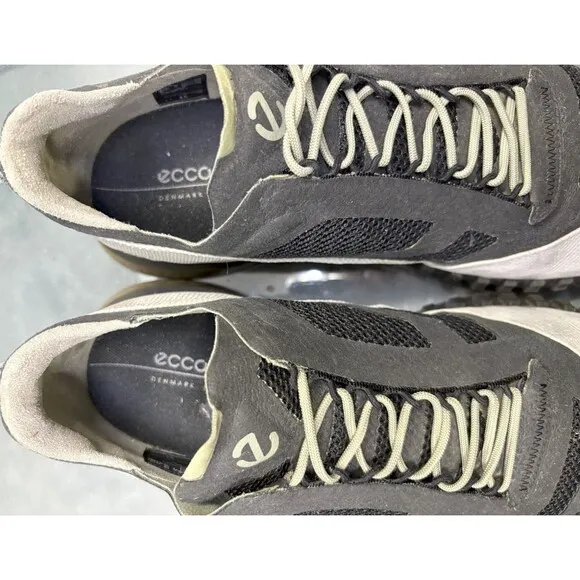 ECCO Zipflex Breakthru S.T.I $140 Men's Sneakers Shoes Sz EU 45 US 11-11.5 Gray