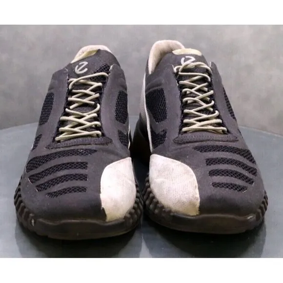 ECCO Zipflex Breakthru S.T.I $140 Men's Sneakers Shoes Sz EU 45 US 11-11.5 Gray