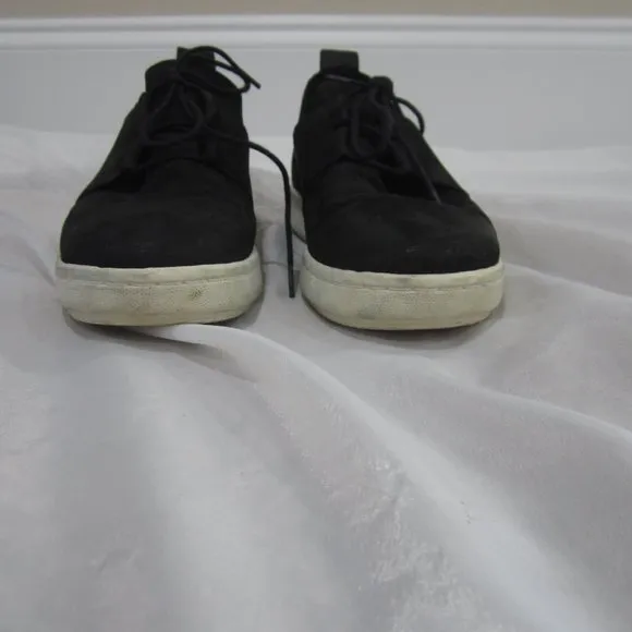 Eileen Fisher 8.5 Black Suede Tie Tennis Shoes