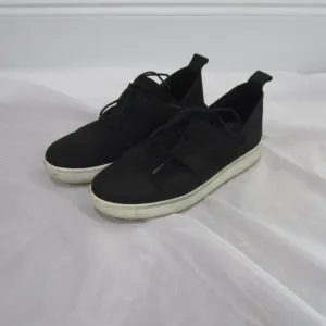 Eileen Fisher 8.5 Black Suede Tie Tennis Shoes