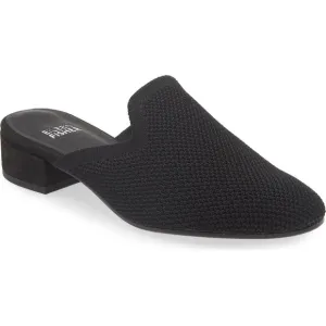 Eileen Fisher Betsy Knit Mule Shoes Black