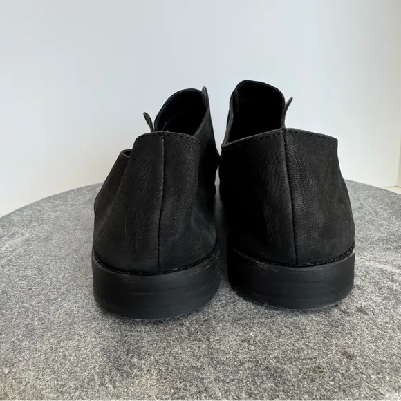 Eileen Fisher Frida Tumbled Nubuck Derby Shoes 8.5