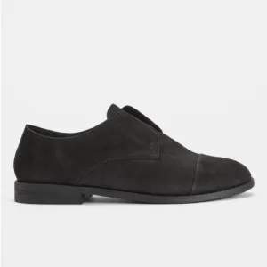 Eileen Fisher Frida Tumbled Nubuck Derby Shoes 8.5
