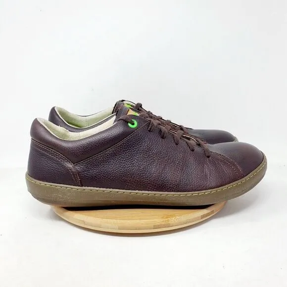 El Naturalista Shoes Mens 45 Meteo N206 Brown Leather Barefoot Comfort Sneaker