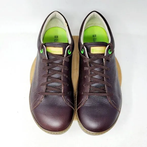El Naturalista Shoes Mens 45 Meteo N206 Brown Leather Barefoot Comfort Sneaker