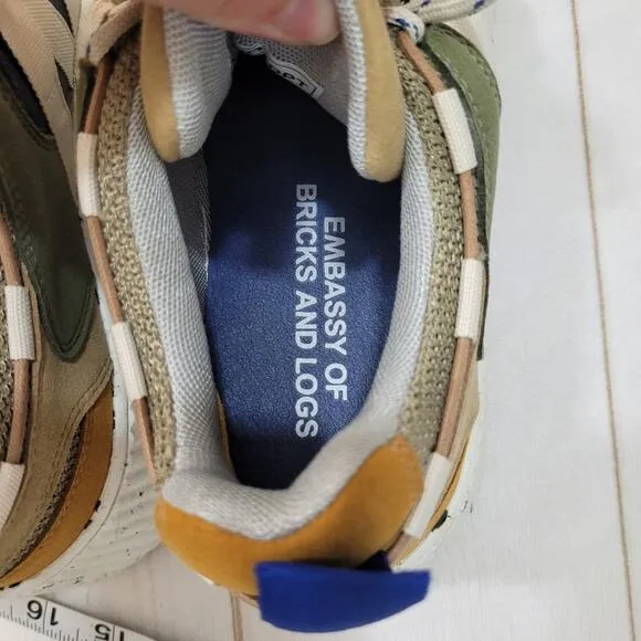 Embassy of Bricks and Logs Sunderland chunky trainer shoes sneakers