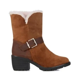 EMU AUSTRALIA Colebrook Waterproof Suede Merino Wool Lined Boots Sz: 6 Kids: 4