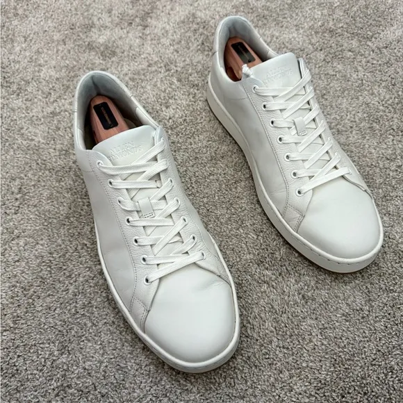 EUC - Allen Edmonds Barnes Lace Up Leather Sneakers - Size 11.5. Original $350