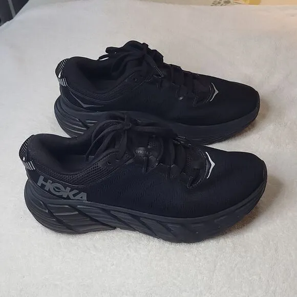 EUC HOKA ONE ONE Women’s Gaviota 3 Running Shoes Black Size 10B