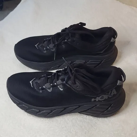 EUC HOKA ONE ONE Women’s Gaviota 3 Running Shoes Black Size 10B