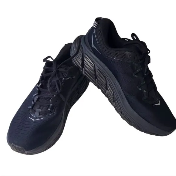 EUC HOKA ONE ONE Women’s Gaviota 3 Running Shoes Black Size 10B