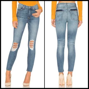 EUC Hudson Barbara High Waist Ankle Skinny Jean in Confection