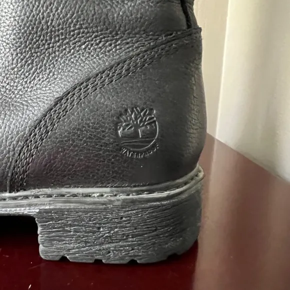 EUC Timberland Stoddard Waterproof Tall Biker Boots Women's A128L
