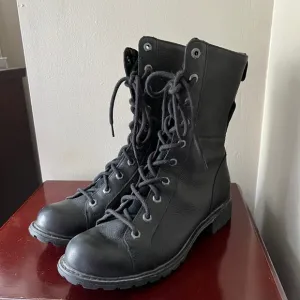 EUC Timberland Stoddard Waterproof Tall Biker Boots Women's A128L