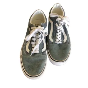EUC💫VANS Sz 8 Bluish Gray suede‎ all season wear comfy sporty casual fun travel