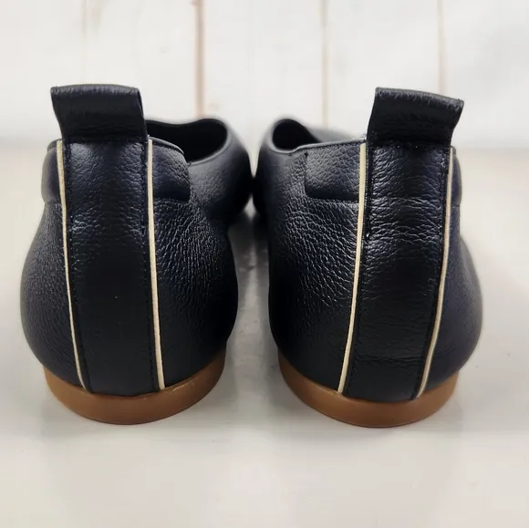 Everlane The Day Glove Italian Leather Slip-On Balletcore Flats Black 10.5