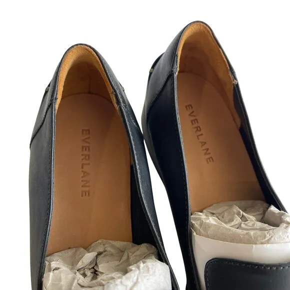 Everlane The Modern Loafer in Leather Black Women's Size 9.5