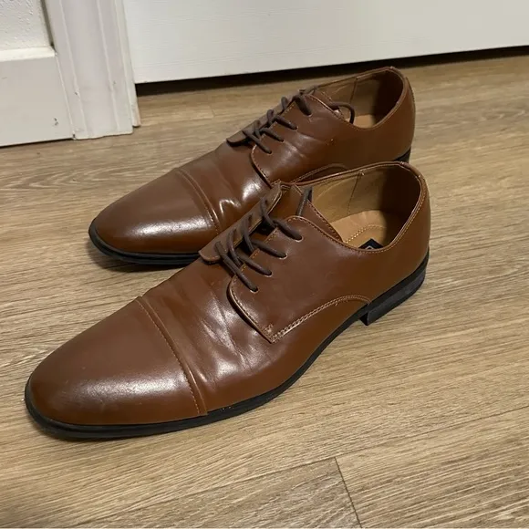 Express Brown Dress Shoes Mens Size 11