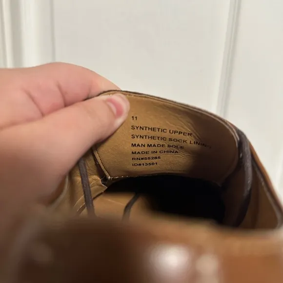 Express Brown Dress Shoes Mens Size 11