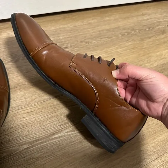 Express Brown Dress Shoes Mens Size 11