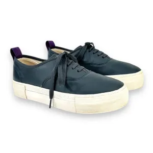 Eytys &quot;Mother&quot; Navy Blue Platform Nobuck Leather Chunky Sneakers sz 39