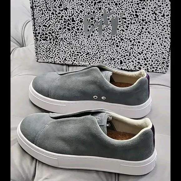 Eytys Doja So Slip On Sage Suede Low Top Sneakers Women's Shoes 40 9 New $350