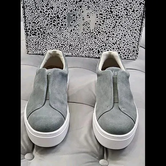 Eytys Doja So Slip On Sage Suede Low Top Sneakers Women's Shoes 40 9 New $350